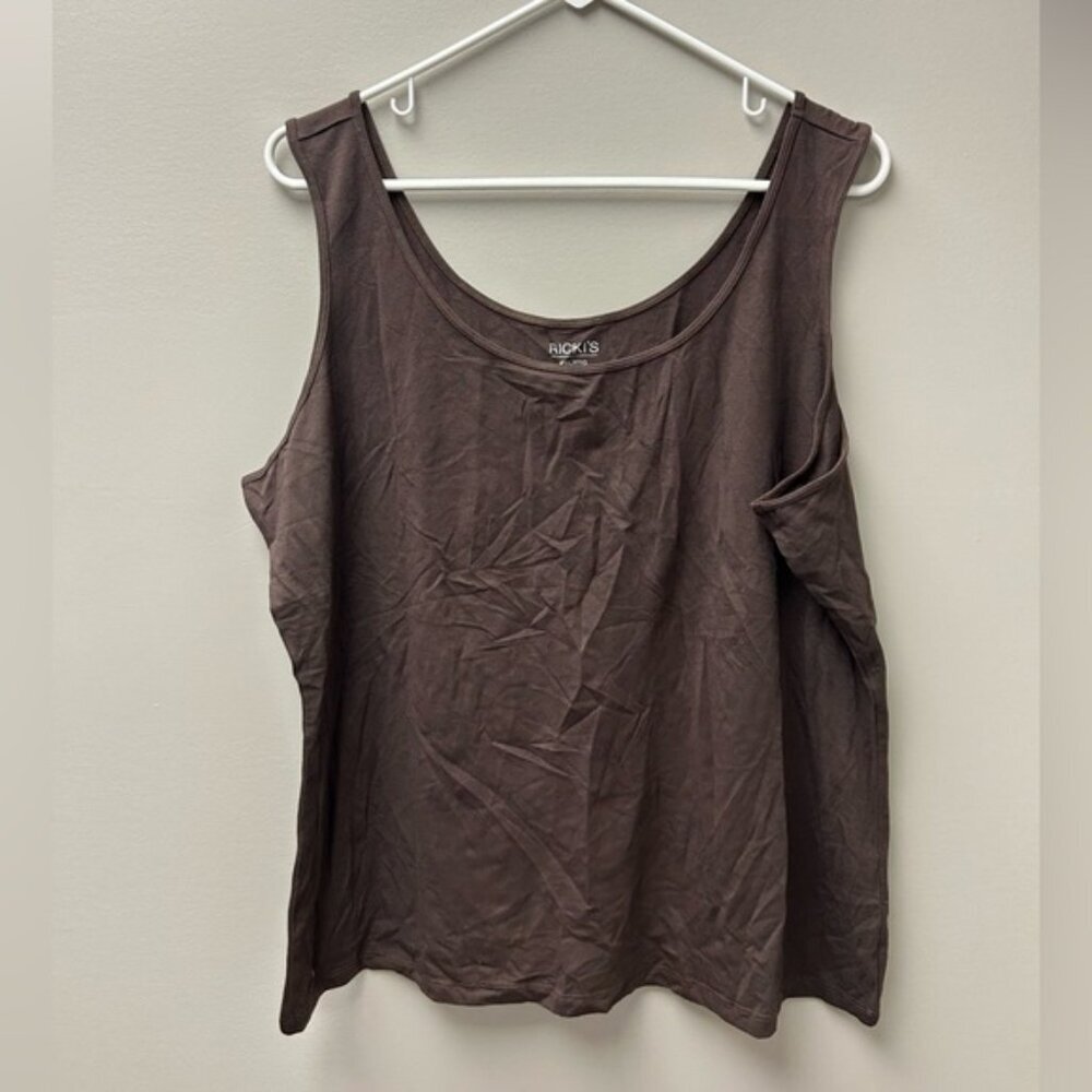 Ricki’s Women’s Brown Tank‎ Top
